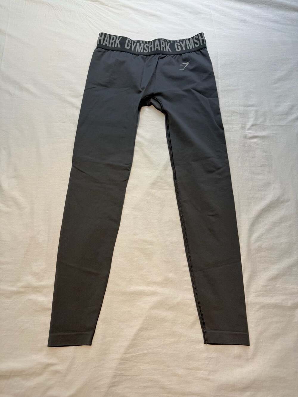 Gymshark Fit Seamless Leggings Charcoal Black Size M